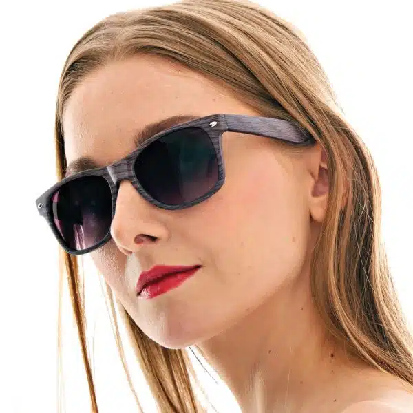 Zonnebril met een houten look - Afbeelding 2