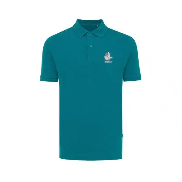 Duurzame polo in moderne kleuren, met logo - Afbeelding 21