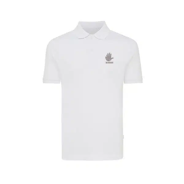 Duurzame polo in moderne kleuren, met logo - Afbeelding 5