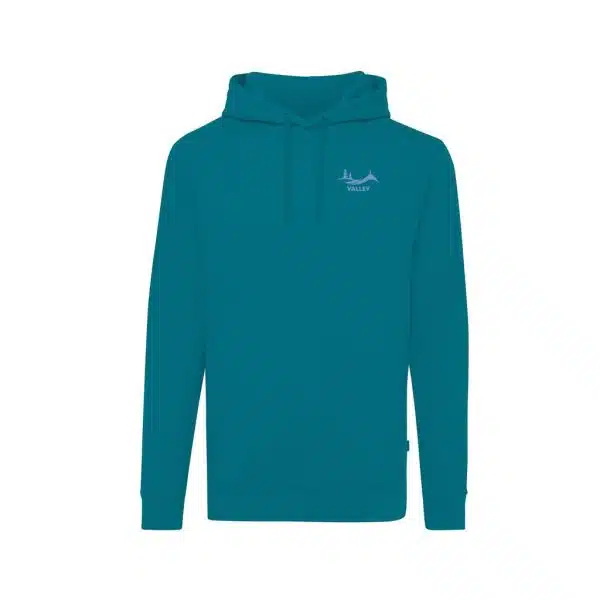 Duurzame hoodie in moderne kleuren met logo - Afbeelding 7