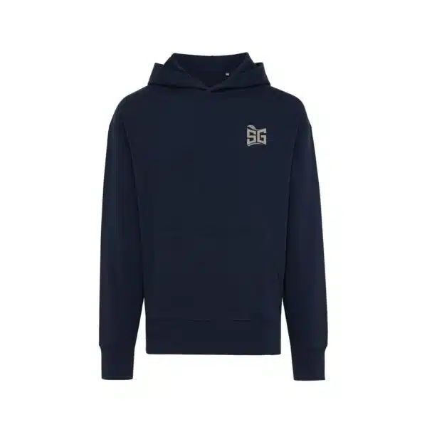 Duurzame hoodie, relaxed fit met logo