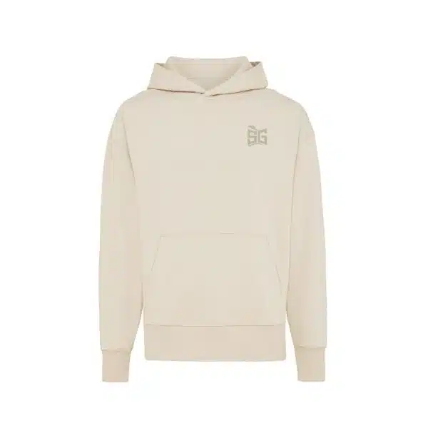 Duurzame hoodie, relaxed fit met logo - Afbeelding 6