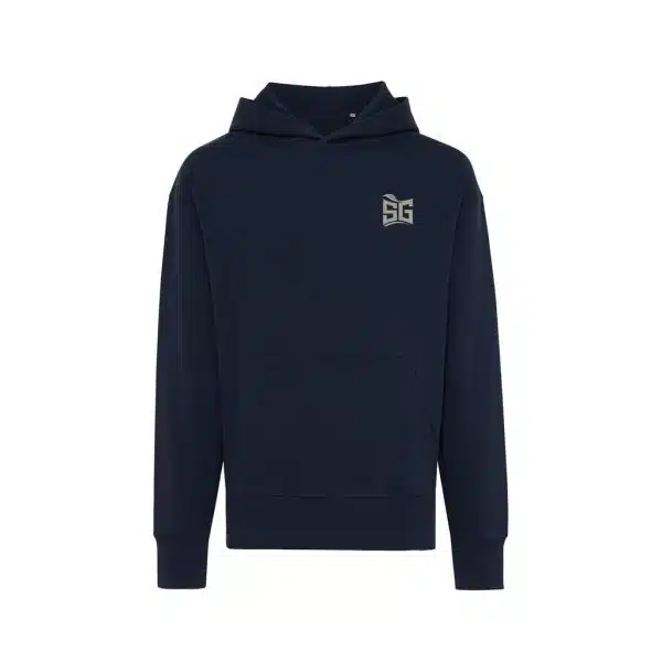 Duurzame hoodie, relaxed fit met logo - Afbeelding 5