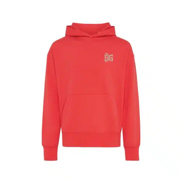 Duurzame hoodie, relaxed fit met logo - Afbeelding 4