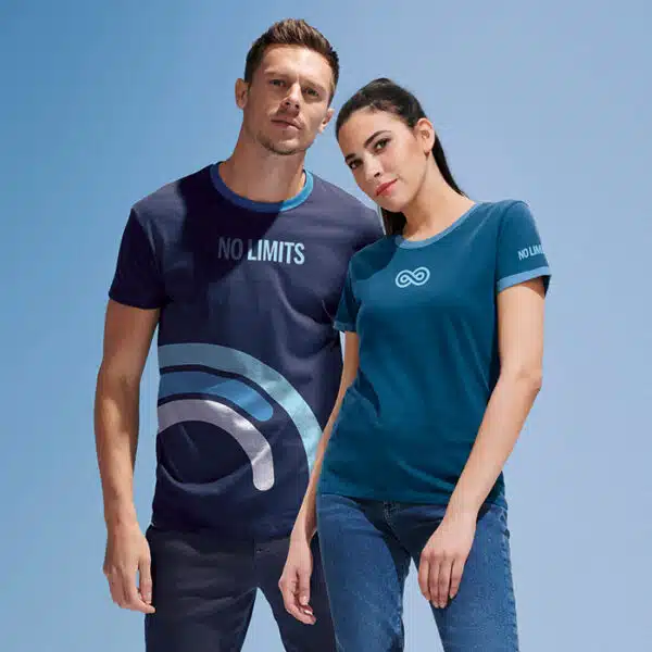 T-shirt van 100% katoen custom made - Afbeelding 4