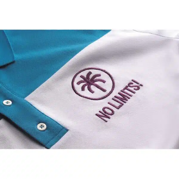 Gepersonaliseerde katoenen Polo met contrasterende kleuren, custom made - Afbeelding 6