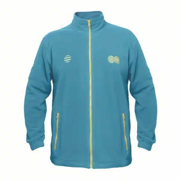 Gepersonaliseerde fleecejack met rits
