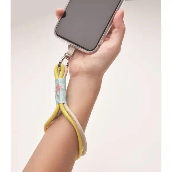 Sleutelhanger & telefoonhouder met dubbele koorden in eigen huisstijl - Afbeelding 3