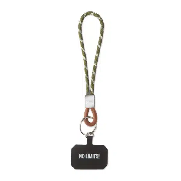 Sleutelhanger & telefoonhouder met koord met logo