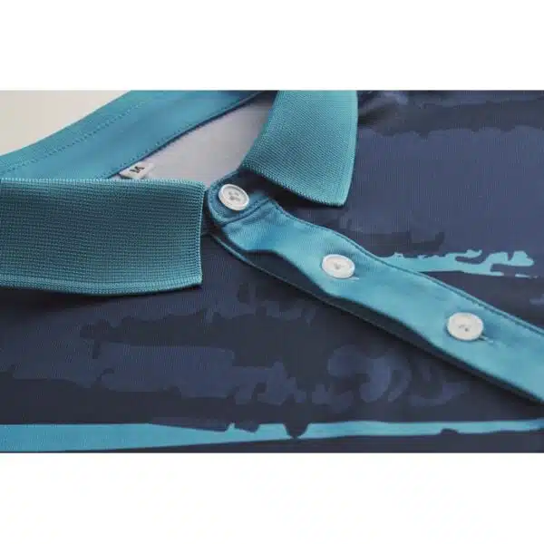 Premium sportieve polo, all over print, vanaf 50 stuks - Afbeelding 2
