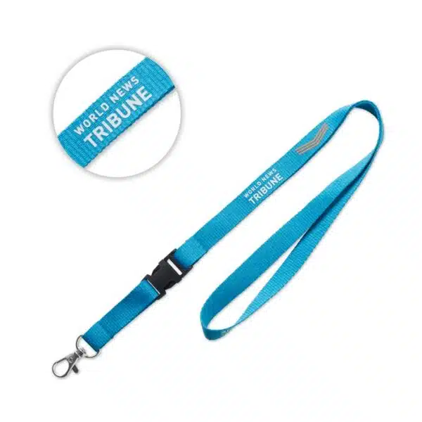 Lanyard in Pantone kleur met logo - Afbeelding 10
