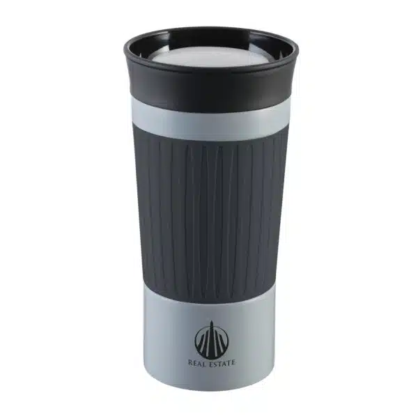 Thermosbeker sleeve in pms kleuren met logo