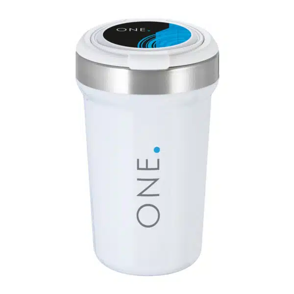 Thermobeker 2 in 1 beker Red Dot Award met logo - Afbeelding 3