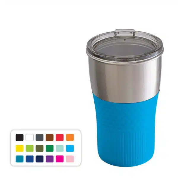 Beker configuurbare sleeve in pms kleuren met logo