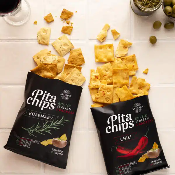 Delicious Pita Chips in de smakenRosemary of Chili - Afbeelding 2