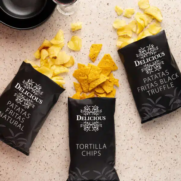 Delicious Patatas Naturel of Patatas Fritas Black Truffle - Afbeelding 3