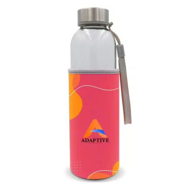 Waterfles met sleeve in eigen huisstijl - Afbeelding 2
