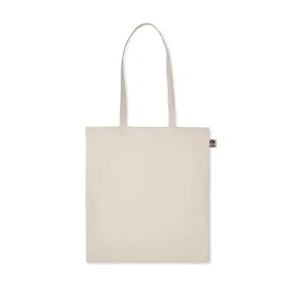 Totebag organic cotton, met logo - Afbeelding 4