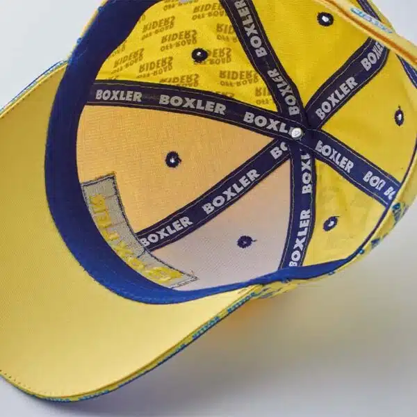 Cap fine cotton, 6 panel met logo - Afbeelding 4