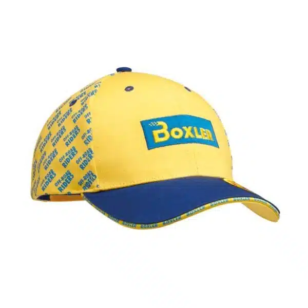 Cap fine cotton, 6 panel met logo - Afbeelding 2