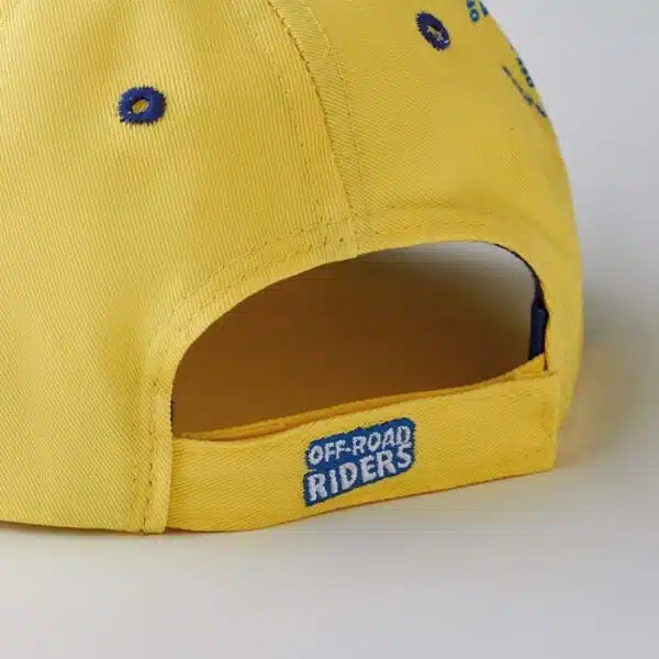 Cap fine cotton, 6 panel met logo - Afbeelding 3