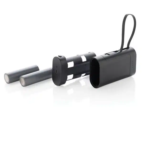 Powerbank CycleCell 10.000 mAh met verwijderbare batterij - Afbeelding 4