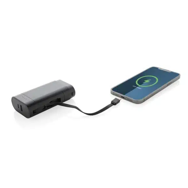 Powerbank CycleCell 10.000 mAh met verwijderbare batterij - Afbeelding 3