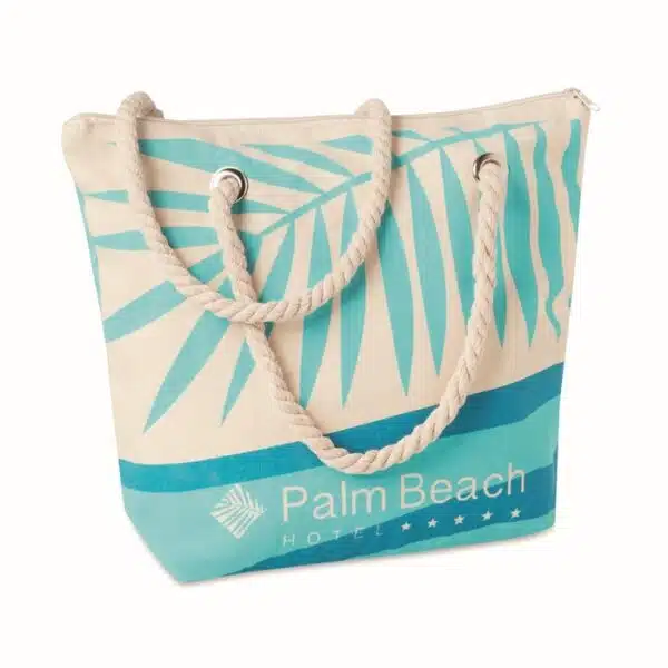 Strandtas canvas, custom made