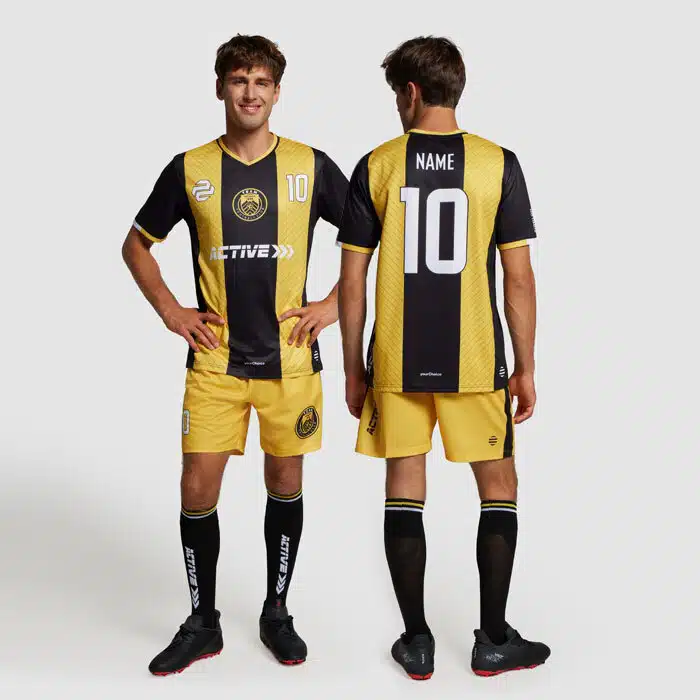 T-shirt V-hals vocht afdrijvend, in eigen huisstijl - Afbeelding 6