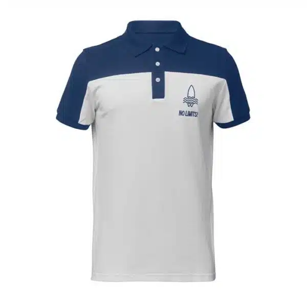 Gepersonaliseerde katoenen Polo met contrasterende kleuren, custom made - Afbeelding 4