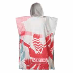 Poncho met logo