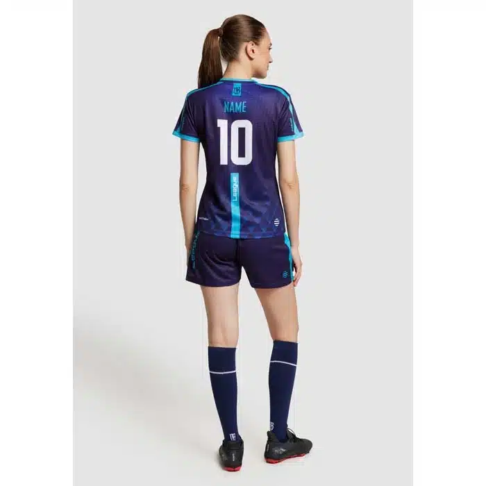 T-shirt V-hals vocht afdrijvend, in eigen huisstijl - Afbeelding 7