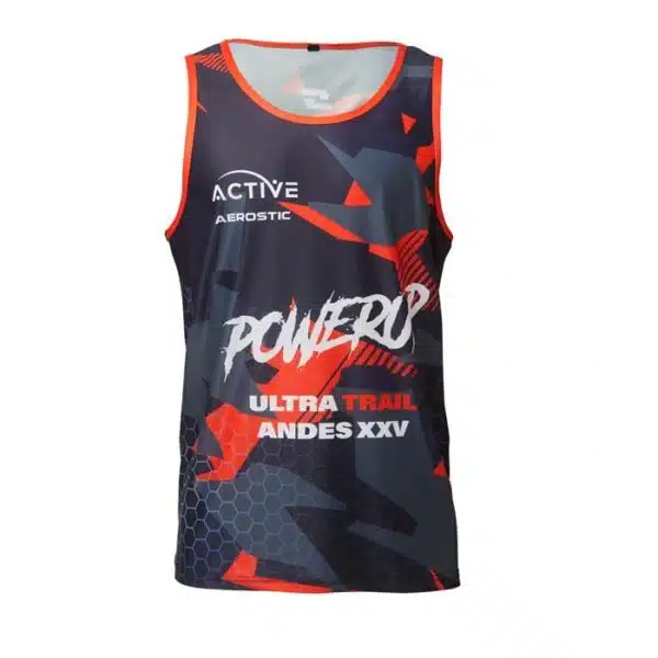 Sport tanktop custom made, vanaf 10 stuks
