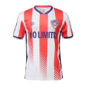 Premium Shirt met afgeronde V-hals in eigen huisstijl