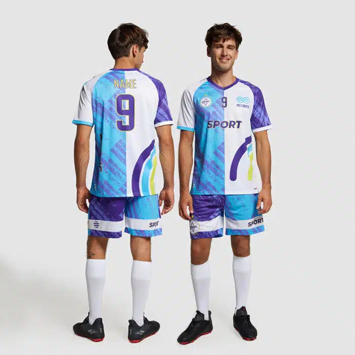 Sporttenue, V-hals all over in eigen huisstijl - Afbeelding 13