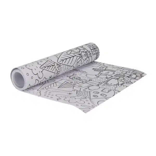 Tafelloper Kleurplaat Winter 600cm