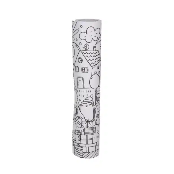 Tafelloper Kleurplaat Winter 600cm - Afbeelding 2