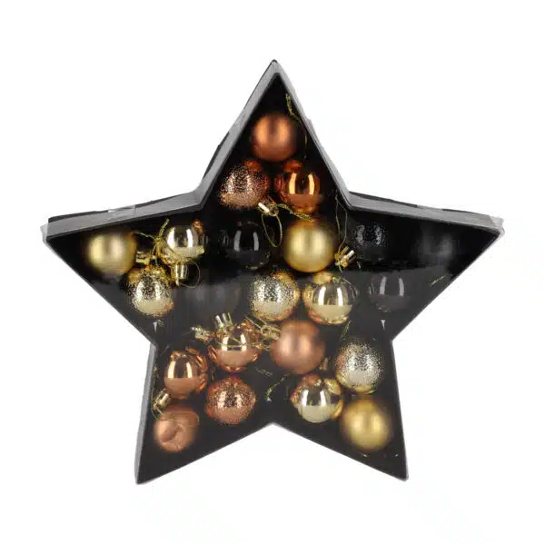 Kerstballen verpakt in een Ster - Afbeelding 6