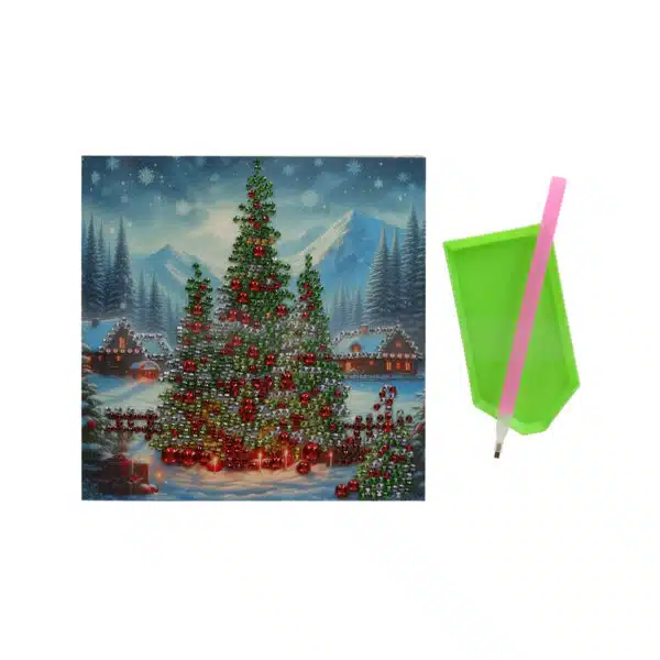 Diamond Painting kerstkaarten - Afbeelding 3