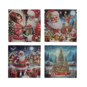 Diamond Painting kerstkaarten