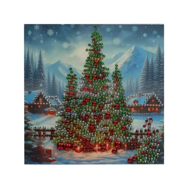 Diamond Painting kerstkaarten - Afbeelding 4