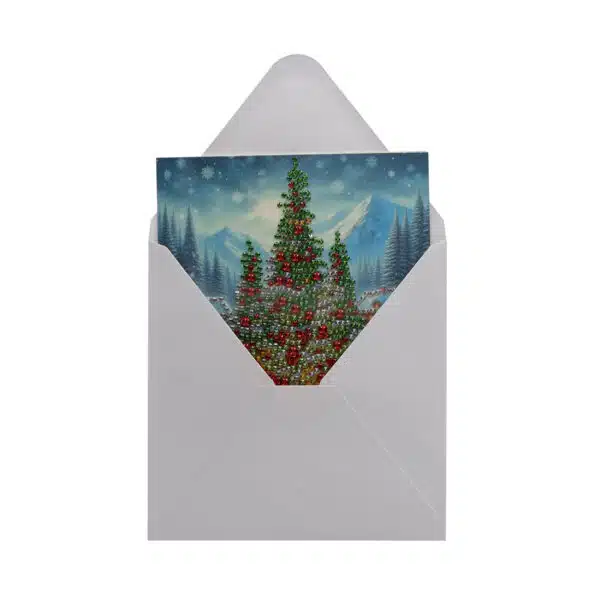 Diamond Painting kerstkaarten - Afbeelding 7