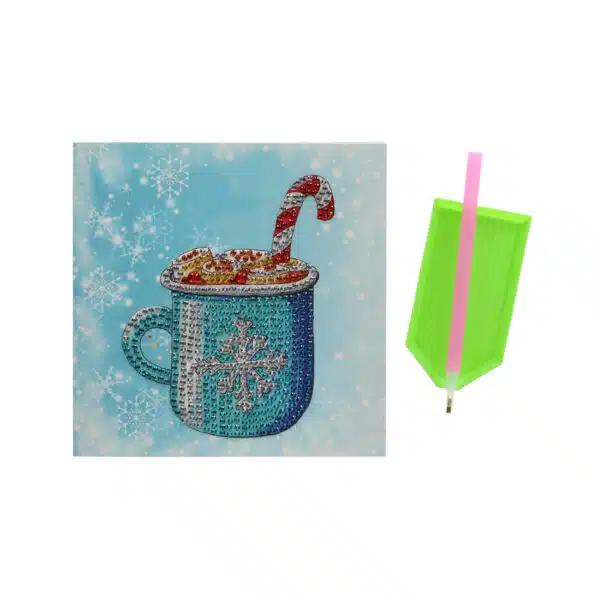 Diamond Painting Winterkaarten - Afbeelding 3