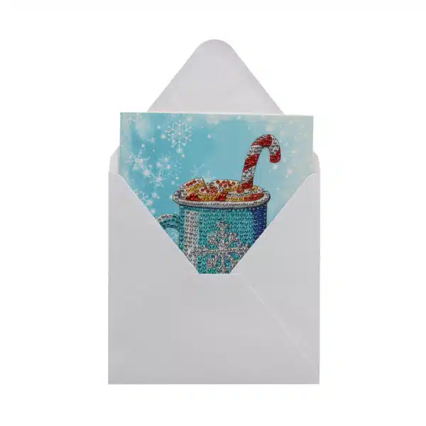 Diamond Painting Winterkaarten - Afbeelding 7