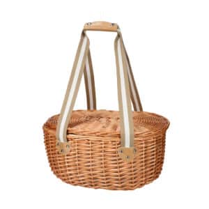 Picknickmand ovaal