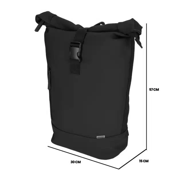 Rol Rugtas 2.0 in Dull Pu of Nubuck - Afbeelding 2