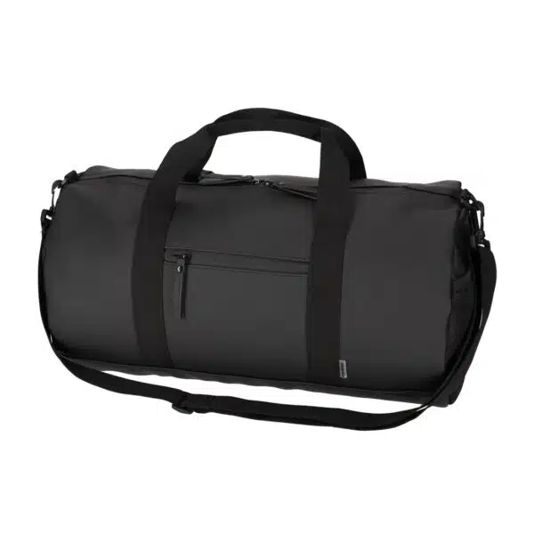 Duffeltas Dull PU of Nubuck met logo - Afbeelding 5