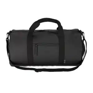 Duffeltas Dull PU of Nubuck met logo