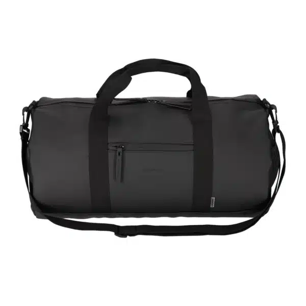 Duffeltas Dull PU of Nubuck met logo