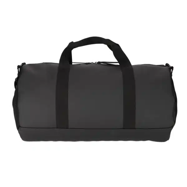 Duffeltas Dull PU of Nubuck met logo - Afbeelding 3
